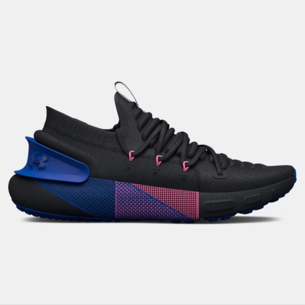 NWOT Men's Under Armour HOVR Phantom 3 Running Shoes - Black - Picture 3 of 5